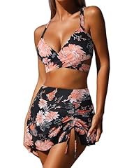 Wide-print Floral Black