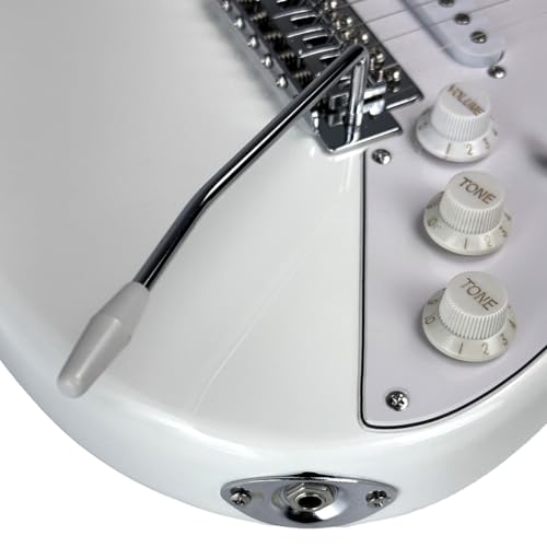 Guitarra Elétrica Valentine's - Modelo ST- Corpo em Alder - SSS - Snow White - TV1954SW