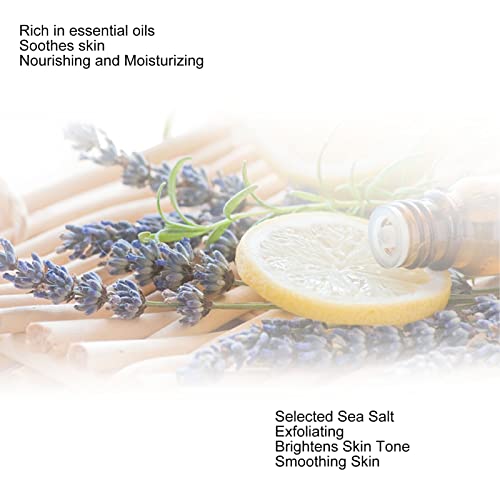 Gientan Bolha Bola De Banho Aromaterapia Óleo Essencial Sal Marinho Hidratante Nutrir Esfoliante Spa