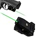 Lasercross Green Laser,Pistol Laser Sight Green Dot Tactical Sight Adjustable Low Profile Picatinny Rail Laser Pointer with Rechargeable Battery for Pistols & Handguns