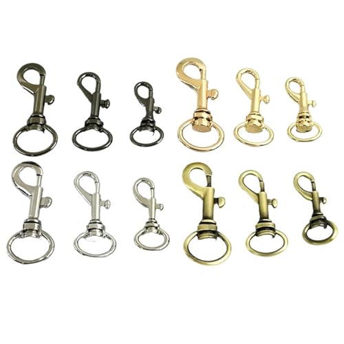 Ganchos giratorios para renovar bolsos de mano y bandoleras hechas a mano 20mm 3