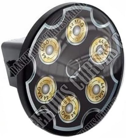 Class 3 Tow Hitch Receiver Cover Insert Plug for Truck for SUV Magnum Gun Revolver Model-PYT-8888-3705