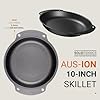 SOLIDTEKNICS AUS-ION 10-inch Oven-to-Table Skillet - Lightweight, Versatile Cookware for Frying, Baking, Grilling - Seamless Transitions from Stovetop to Table Performance Made in Australia #1