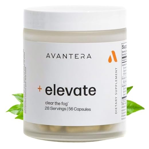 Avantera Premium Nootropic, Elevate | Energy, Focus, Mood, & Gut Health | 30 Day Supply