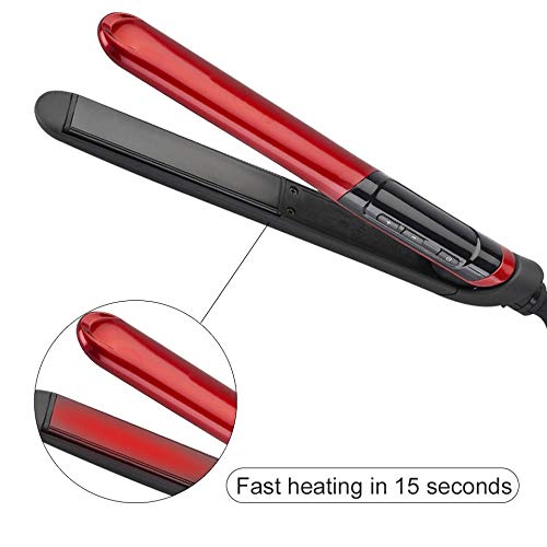 Plancha de Pelo con Recubrimiento Cerámico y Pantalla LCD miniatura 6