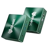 【BMAX 2026最新型】B6 Turbo ミニPC、Core i5-8257U搭載(最大3.9GHz)、DDR4 16GB＋SSD 512GB NVMe、Win11 Pro・TPM 2.0搭載｜WiFi 6｜Bluetooth 5.2｜デュアルM.2(NVMe/SATA両対応・拡張自由)｜2画面出力(HDMI+DP)｜USB3.2×2｜約336g超軽量｜在宅勤務に最適な高性能ミニパソコン