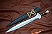 Generic 27 inches long Xiphos sword, Greek Xiphos Carbon Steel Blade, Xiphos sword Handle made from Rosewood, Cosplay Sword, Viking Sword comes with Scabbard, Short Sword