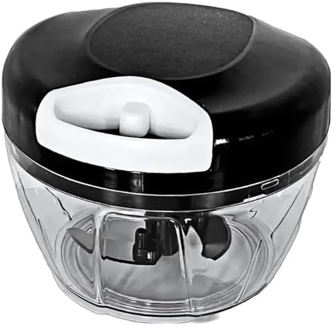 Mini Processador de Alimentos Manual 500ml – Triturador, Mixer, P...