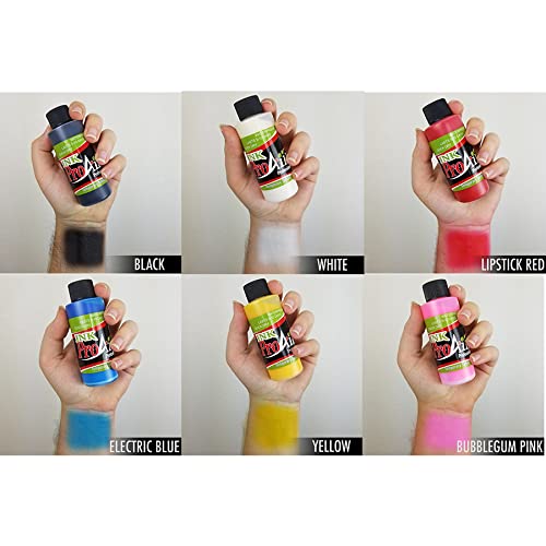 Body Paint - Proaiir Temporary Tattoo Ink Starter Pack - 1 Oz (30Ml) Bottles #TOP1