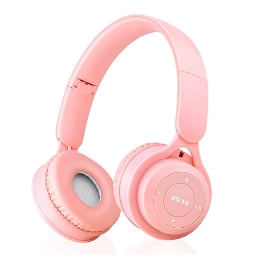 Upgraded Hybrid Noise Cancelling Headphones with Transparent Modes Wireless Bluetooth with Mic Deep Bass Soft-Earpads Hi-Fi Audio Comfortable Fit Long Playtime for Home Office Travel Over Ear Pink