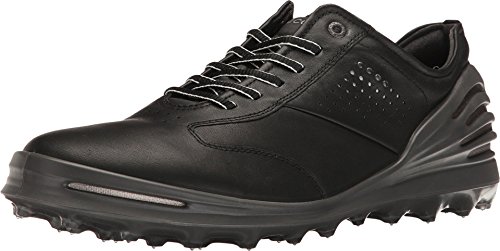 ECCO Men's Cage Pro Golf Shoe, Black, 39 EU/5-5.5 M US