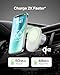 Belkin MagSafe-Compatible Wireless Car Charger 15W, Fast Charging Wireless Charger - Powerful Magnetic Vent Holder for iPhone 17, 16, 15, 14, 13 Series, Pixel 10, Secure Car Phone Mount - White
