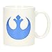 SD Toys sdtsdt89792 kubek ceramiczny, motyw Star Wars Rebel z symbolem i logo, biały