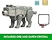 Mattel Minecraft Action Figure & Accessories Set, 3.25-inch Dennis The Wolf Posable Character Collectible Inspired by A Minecraft Movie