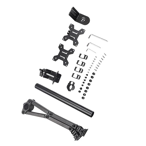Support double écran de bureau universel bras moniteur réglable 13-27 pouces