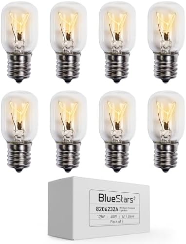 Amazon.com: BlueStars 8 Packs 8206232A Whirlpool Microwave Oven  