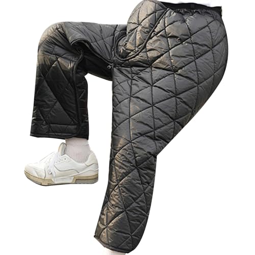 Cubrepiernas de invierno para moto | Delantal manta impermeable | Calentadores de piernas para moto a prueba de viento con forro polar | para protección de las rodillas cambiante para moto al aire