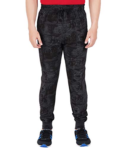 Image of GUIDE Men's Regular Fit Printed Trackpants