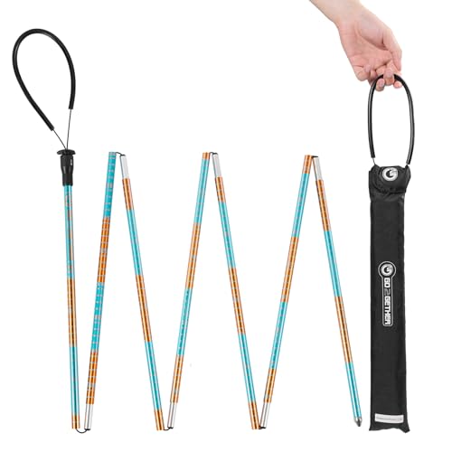 G2 GO2GEHTER 7075 Aluminum Alloy 270cm Backcountry Avalanche Rescue Probe with Storage Bag, Folding...