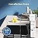 Weisswasser 0.01 μm Ultra Filtration Under Sink Water Filter System for Bàctéria Reduction, NSF/ANSI 42, Reduces Rust, Chlorine, Bad Taste & Odor, 6K Gallons, WU1.SH04