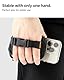 Spigen Snap Zip MagFit Magnetischer Kartenhalter MagSafe Wallet Pouch Kompatibel mit iPhone 16/15/14/13/12 Serie, AirPods Pro 1/2 und AirPods 3/2/1 - Schwarz