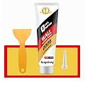 Drywall Patch Repair Kit with Scraper, Wall Spackle Repair Paste, Wall Mending Agent Quick and Easy Solution to Fill The Holes for Home Wall, Plaster Dent Repair and Wood Scratch Repair
