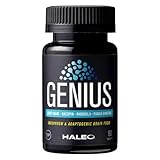 HALEO GENIUS(ジーニアス) アダプトゲン ヤマブシタケ ロディオラロゼア バコパモニエラ 高麗人参 90カプセル