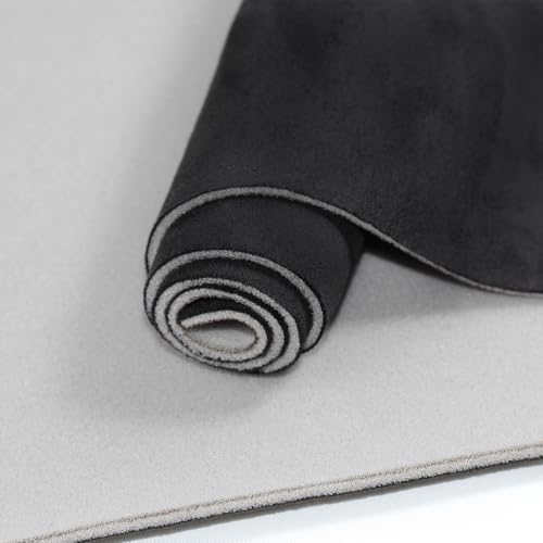 Suede Headliner Fabric with Foam Backing - Black Suede Headliner wrap Interior Material for Car/Truck/SUV/RV Roof, Home Repair/DIY Headliner Material Automotive Headliner Fabric (Black, 96"×60“) by TuhooMall - Image 6
