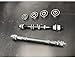 CDHPOWER Bicycle Axles and Bearings Set of Alum Mag Wheel 26