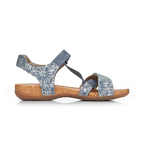 Womens Odense Adria Velcro Strap Sandali R3257-12