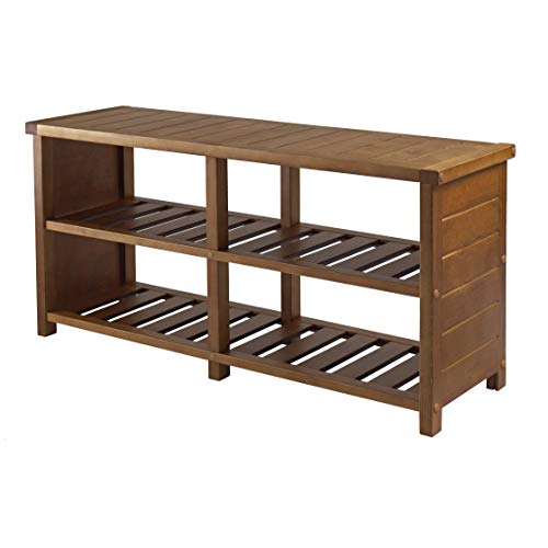 Winsome Keystone Storage/Organization, Teak #TOP11