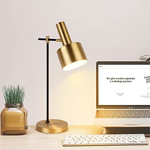 Lampe de Bureau Vintage Industrielle à Bras Pivotant Flexible pour Lecture