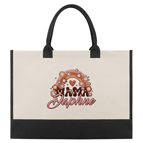 Amazon.com: Custom Tote Bag Canvas Personalized Tote Bags Gifts ...