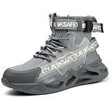 [Matériau supérieur]Ces chaussures de sécurité sont équipées d'une tige en maille respirante qui garantit que le pied reste sec et bien ventilé. Le matériau en maille assure ainsi une expérience de port confortable, même pendant les longues heures de travail.