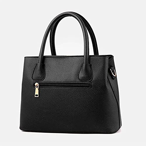 Sac à main décontracté pour femmes en cuir compartimenté