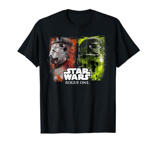 T-shirt Star Wars Rogue One Stormtrooper vs Death Trooper pour fan de la saga