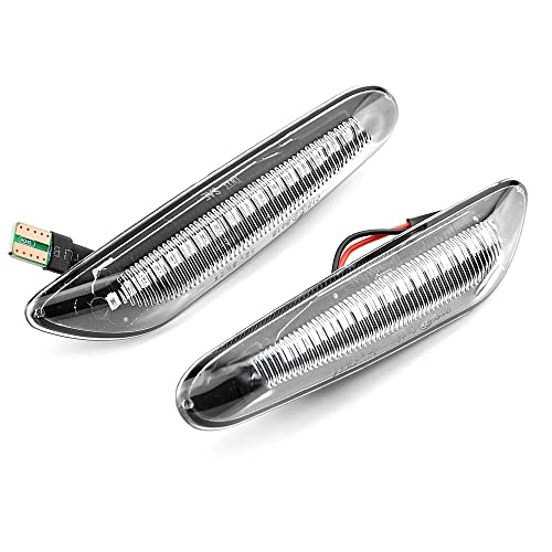 Aiyomi Indicateur latéral à LED dynamique pour BMW E90 E91 E92 E60 E46 Cover
