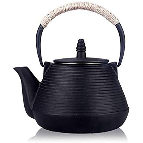 TOWA Workshop Japanese Tetsubin Tea Kettle Cast Iron Teapot with Stainless Steel Infuser (900ml)
