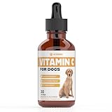 Vitamin C for Dogs | Helps with Improving Immune Health | Vitamin C for Dogs Liquid | Dog Immune Support | Dog Immune and Allergy Supplement | Dog Immune Booster | 1 oz Bacon Flavor