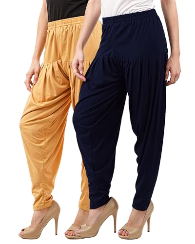 Image of Buy That Trendz Patiala Salwar for Women Relaxed Fit Viscose Patiyala Salwar Harem Bottom Pants