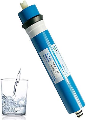 HUINING 100GPD RO Membrane 1812/2012 Residential Reverse Osmosis Membrane Water Filter Cartrige Replacement for Home Drinking Water Filtration System Household Under Sink Water Purifier