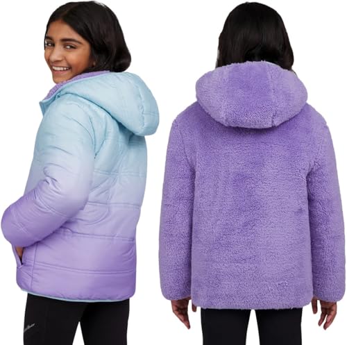 Image of Eddie Bauer Kids Reversible Plush Hoodie Jacket