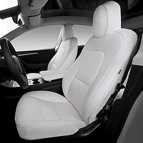 LPTBNB Custom Fit for Tesla Model 3 2017-2022 Seat Covers for Cars PU Leather Protection Fully Wrapped for Tesla Model 3 Accessories Cover