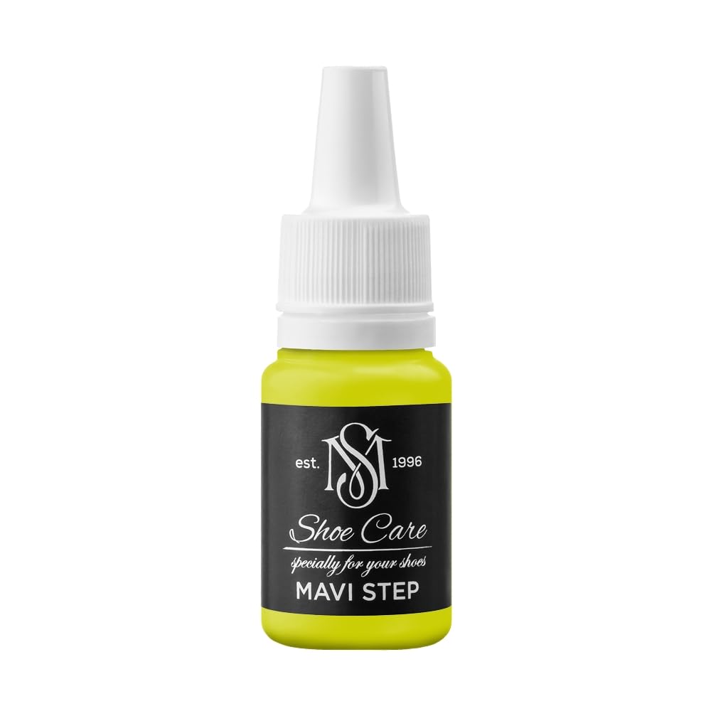Peinture Cuir MAVI STEP Olivine Riche NCS S 1070-G70Y pour Chaussures et Sacs 10ml