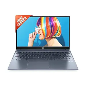 Hp Pavilion 15 12Th Gen Intel Core I5 16Gb Sdram/512Gb Ssd 15.6 Inches Fhd,IPS,Anti-Glare,Eyesafe Display/Alexa/Backlit Kb/Fpr/Windows 11 Home/Mso 2021/1.75Kg, 15-Eg2035Tu, Fog Blue