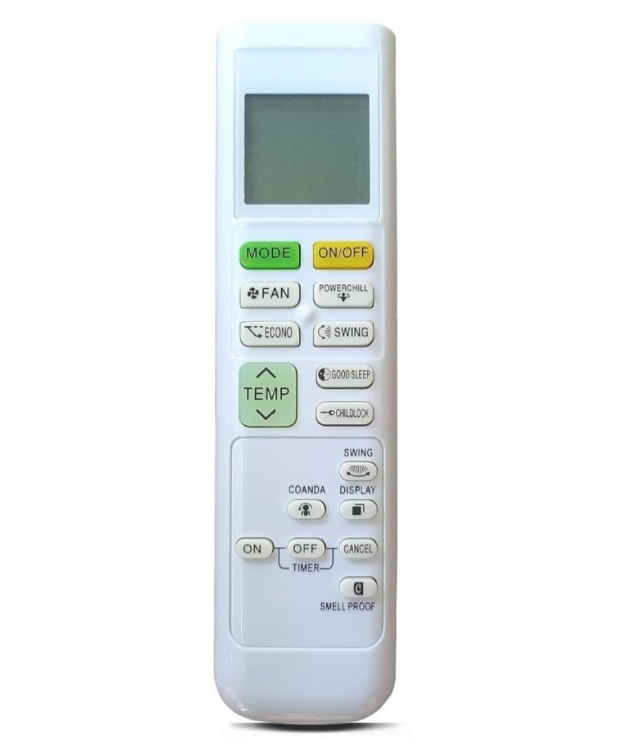 VNQ AC Remote Compatible for Daikin 1.5 Ton Ac Remote ARC484B22, Your Old Remote Must be Exact Same-image-44