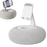 Un plaisir durable : avec son matériau en peluche douce, ce support de téléphone et de tablette offre un confort amélioré et une expérience plus relaxante. Profitez d'un plus grand épanouissement et d'une relaxation avec facilité