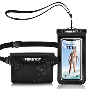 FORETOY FW2 Wasserdichte Handyhülle und Gürteltasche