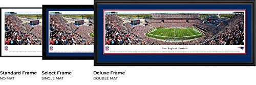 New England Patriots - 40.25X13.75-Inch Standard Framed Picture By Blakeway Panoramas #TOP1