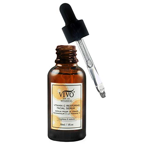 Vivo Per Lei Vitamin C Serum for Face - Serum for Clear and Glowing Skin - Anti Aging Serum - Vitamin C Facial Serum with Grape Extract, Vitamin E, B3 - 30 Ml / 1 Fl. Oz.